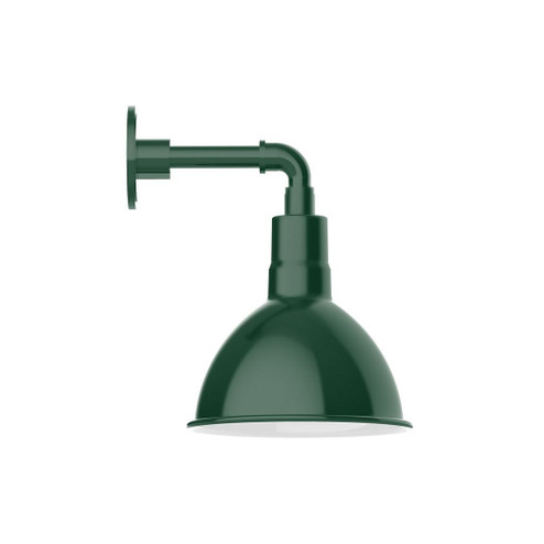 Deep Bowl One Light Wall Mount in Forest Green (518|GNM11542B01W10)