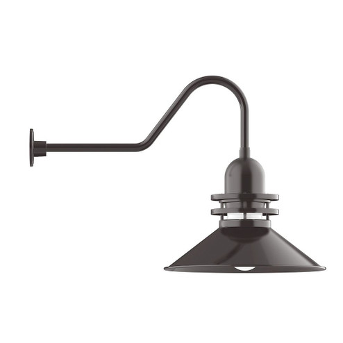 Atomic One Light Wall Mount in Architectural Bronze (518|GNC15251B01)