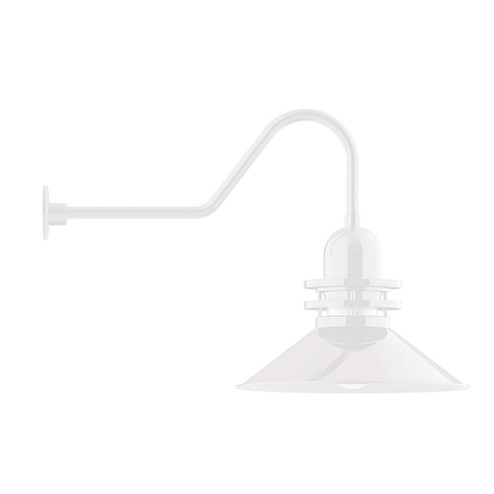 Atomic One Light Wall Mount in White (518|GNC15244B01) Atomic One Light Wall Mount in White (518|GNC15244B01)