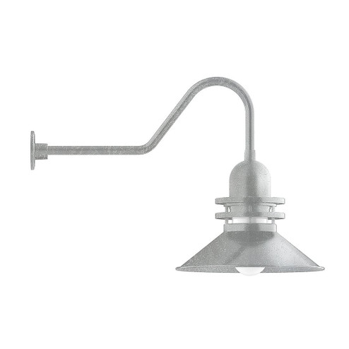 Atomic One Light Wall Mount in Painted Galvanized (518|GNC15149B01)