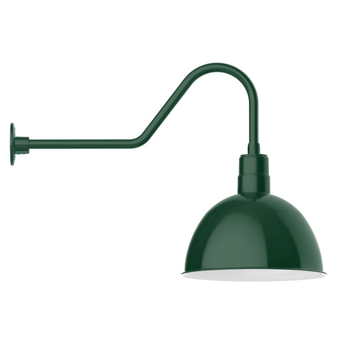 Deep Bowl One Light Wall Mount in Forest Green (518|GNC11742)