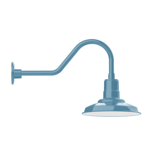 Warehouse One Light Wall Mount in Light Blue (518|GNB18254)