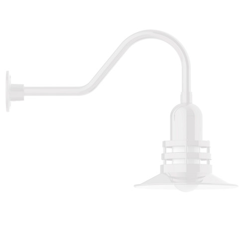 Atomic One Light Wall Mount in White (518|GNB14844)