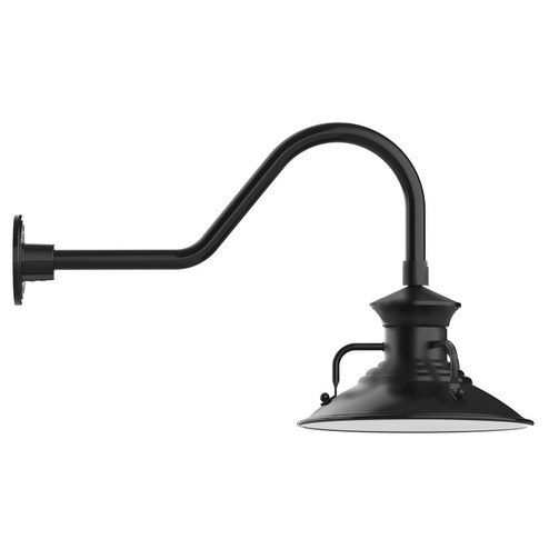 Homestead One Light Wall Mount in Black (518|GNB14241)