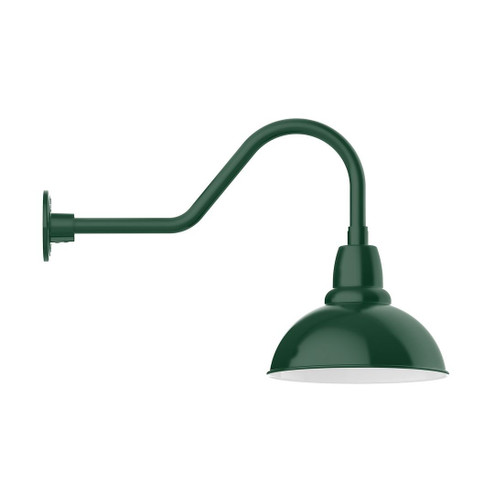 Cafe One Light Wall Mount in Forest Green (518|GNB10642B01W12)