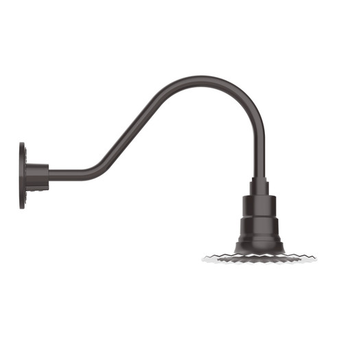 Radial One Light Wall Mount in Architectural Bronze (518|GNA15751)