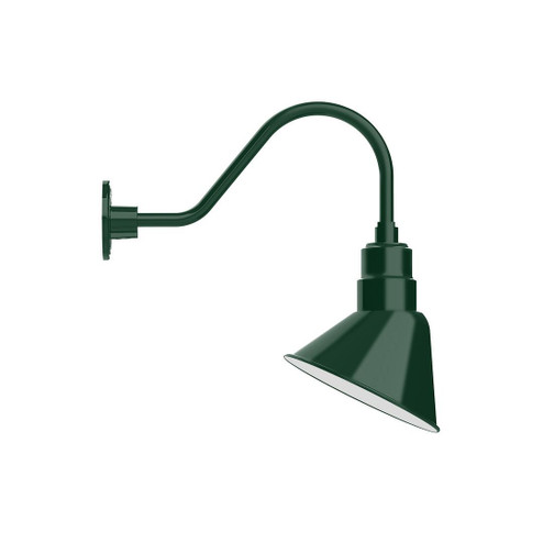 Angle One Light Wall Mount in Forest Green (518|GNA10242S01)