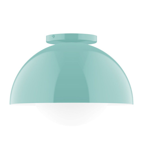 Arcade One Light Flush Mount in Sea Green (518|FMD432G1548)