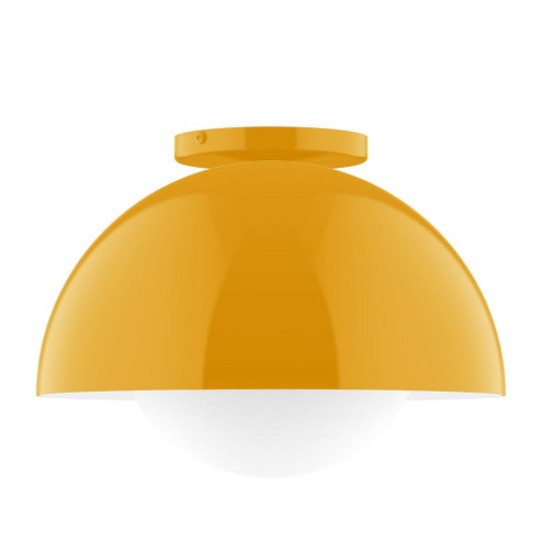 Arcade One Light Flush Mount in Bright Yellow (518|FMD432G1521)
