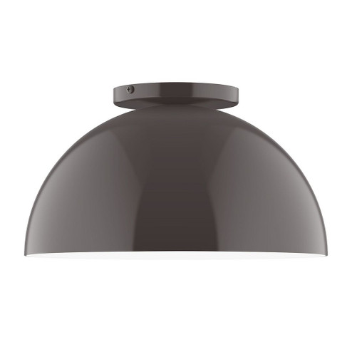 Axis One Light Flush Mount in Architectural Bronze (518|FMD43251)
