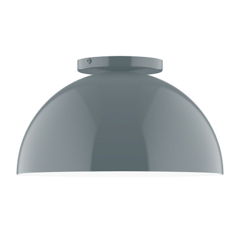 Arcade One Light Flush Mount in Slate Gray (518|FMD43240)