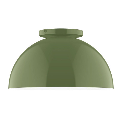 Arcade One Light Flush Mount in Fern Green (518|FMD43222)