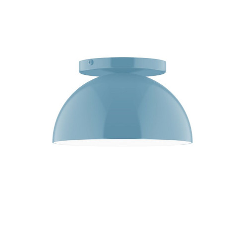Arcade One Light Flush Mount in Light Blue (518|FMD43154)
