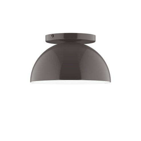 Arcade One Light Flush Mount in Architectural Bronze (518|FMD43151)