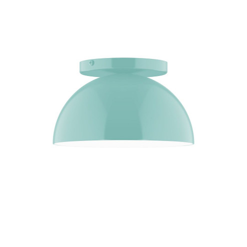 Arcade One Light Flush Mount in Sea Green (518|FMD43148)