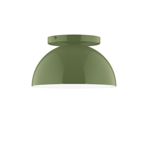 Arcade One Light Flush Mount in Fern Green (518|FMD43122)