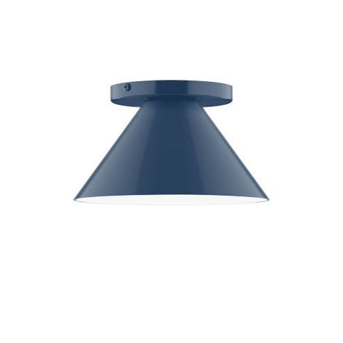 Pinnacle One Light Flush Mount in Navy (518|FMD42150)