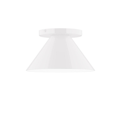 Axis One Light Flush Mount in White (518|FMD42144)