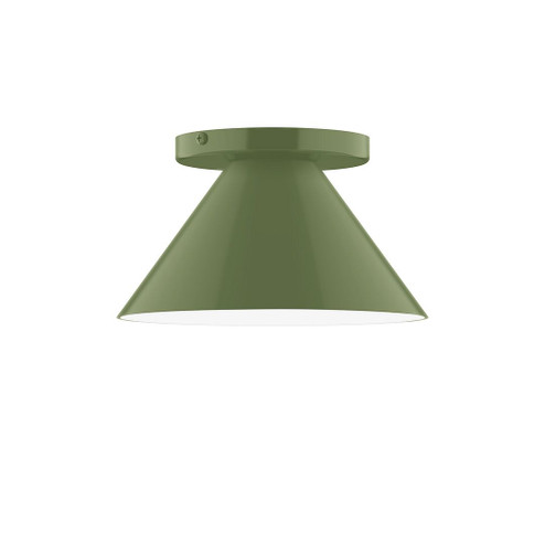 Axis One Light Flush Mount in Fern Green (518|FMD42122)