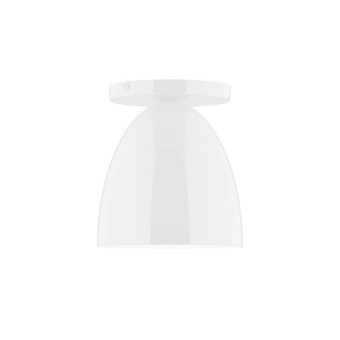 Jill One Light Flush Mount in White (518|FMD41744)