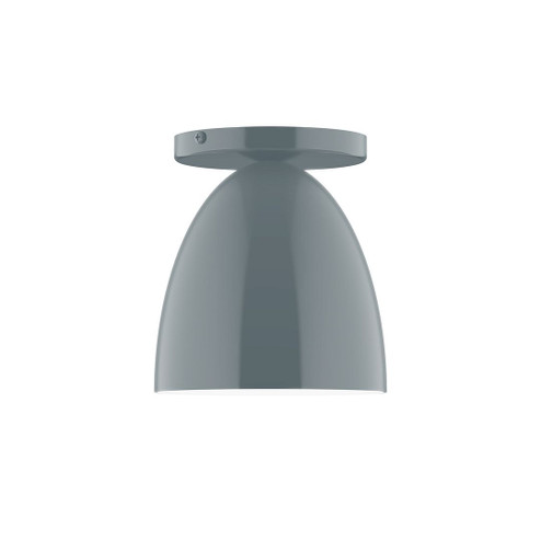 J-Series One Light Flush Mount in Slate Gray (518|FMD41740)