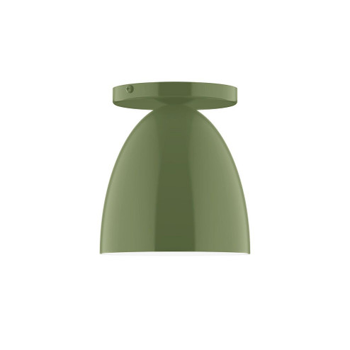 J-Series One Light Flush Mount in Fern Green (518|FMD41722)