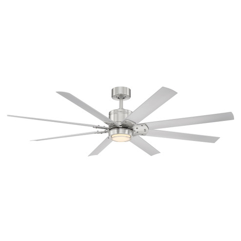 Renegade 66''Ceiling Fan in Brushed Nickel/Titanium Silver (441|FRW200166LBNTT)