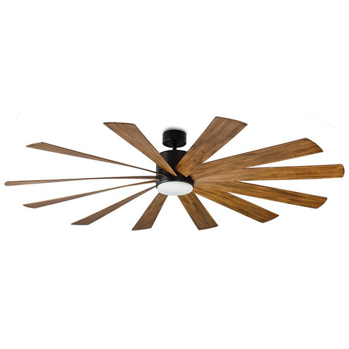 Windflower 80''Ceiling Fan in Matte Black/Distressed Koa (441|FRW181580L27MBDK)