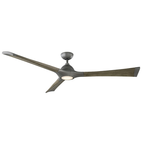 Woody 72''Ceiling Fan in Graphite/Weathered Gray (441|FRW181472L27GHWG)