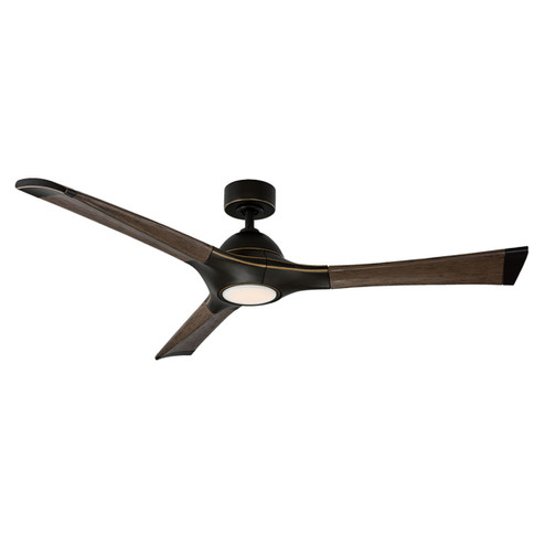 Woody 60''Ceiling Fan in Bronze/Dark Walnut (441|FRW181460LBZDW)