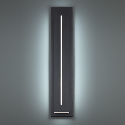 Midnight LED Outdoor Wall Sconce in Black (281|WSW6623635BK)