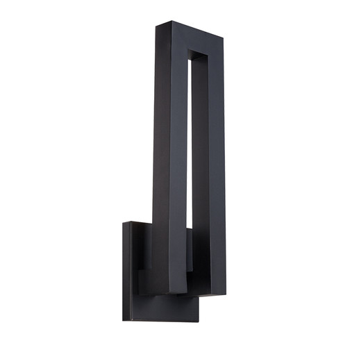 Forq LED Outdoor Wall Sconce in Black (281|WSW1724BK)