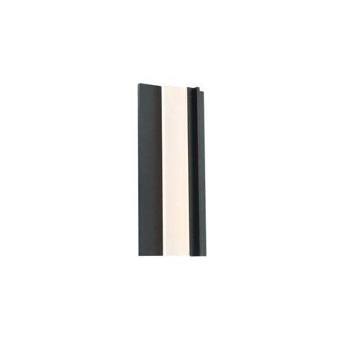 Enigma LED Outdoor Wall Sconce in Black (281|WSW16218BK)