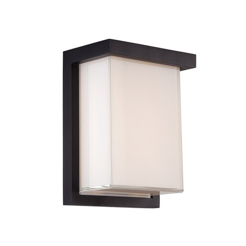 Ledge LED Outdoor Wall Sconce in Black (281|WSW1408BK)