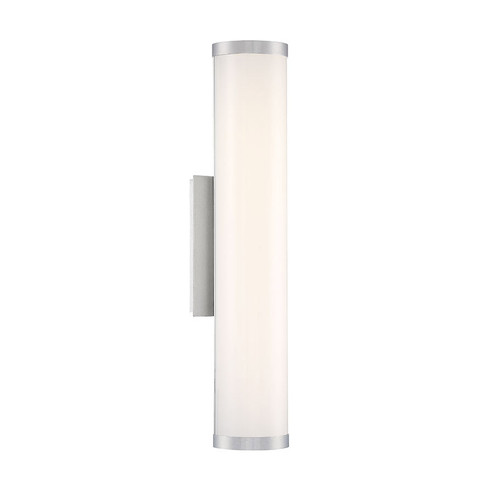 Lithium LED Outdoor Wall Sconce in Brushed Aluminum (281|WSW1282430AL)