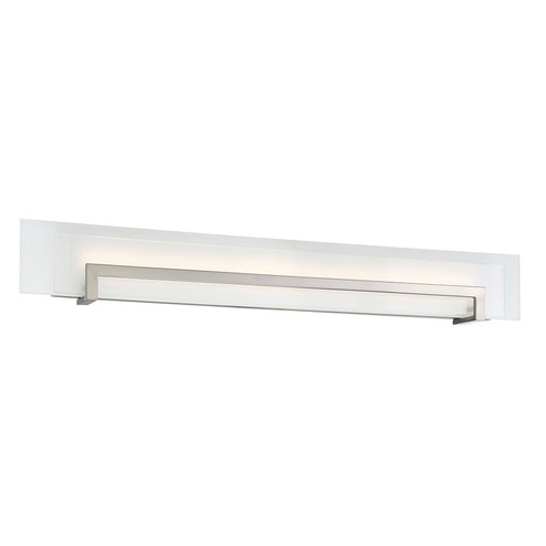 Margin LED Bathroom Vanity in Satin Nickel (281|WS70538SN)