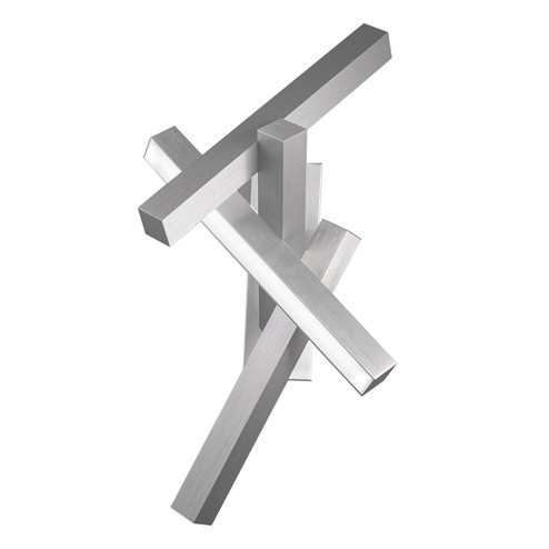 Chaos LED Wall Sconce in Brushed Aluminum (281|WS64832AL)