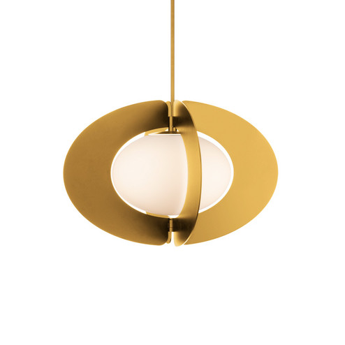 Echelon LED Pendant in Aged Brass (281|PD94316AB)