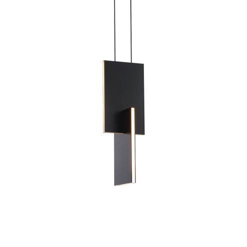 Amari LED Chandelier in Black (281|PD79014BK)