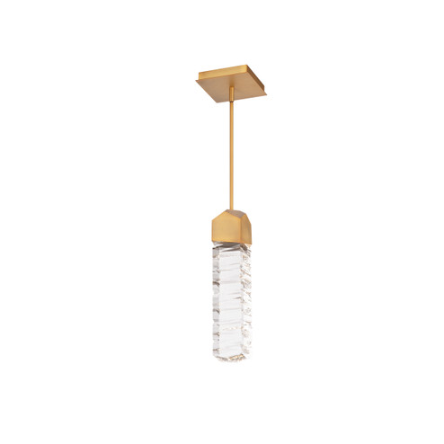 Juliet LED Mini Pendant in Aged Brass (281|PD58115AB)