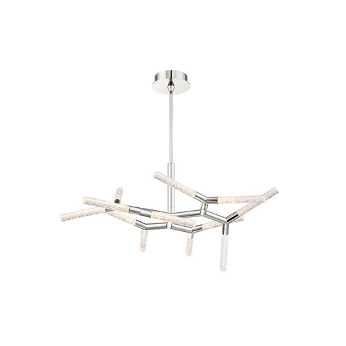 Kryptonite LED Chandelier in Polished Nickel (281|PD54732PN)