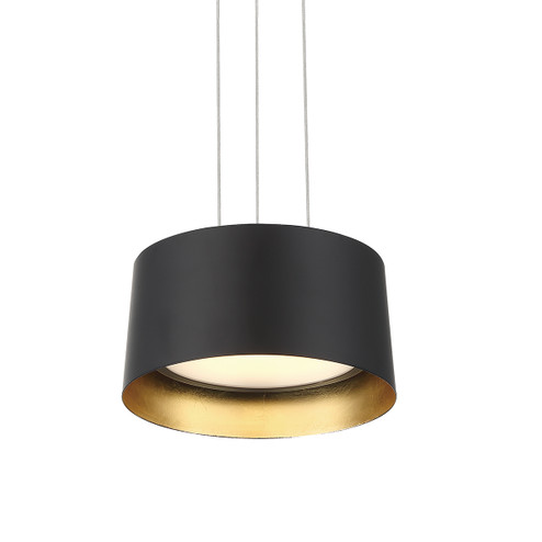 Marimba LED Mini Pendant in Gold Leaf/Bronze (281|PD52708GL)