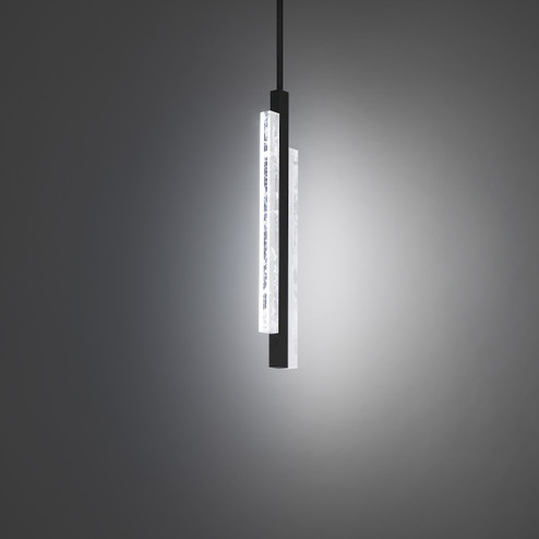 Tandem LED Mini Pendant in Black (281|PD50117BK)