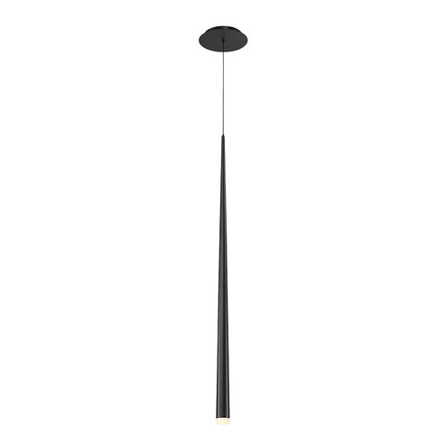 Cascade LED Mini Pendant in Black (281|PD41837BK)