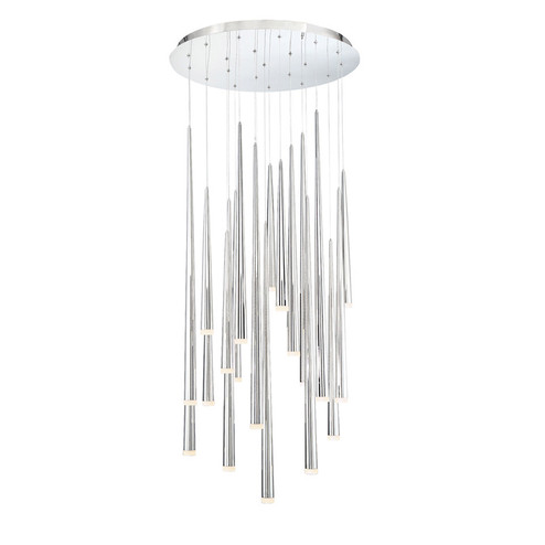 Cascade LED Pendant in Polished Nickel (281|PD41821RPN)