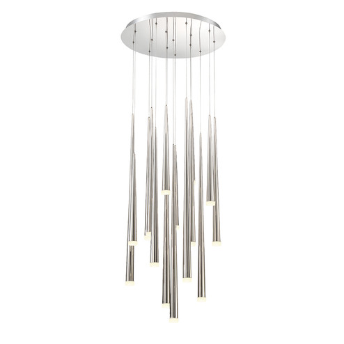 Cascade LED Pendant in Polished Nickel (281|PD41815RPN)