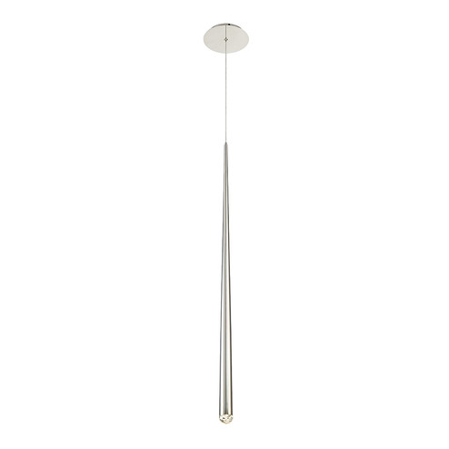 Cascade LED Mini Pendant in Polished Nickel (281|PD41737PN)