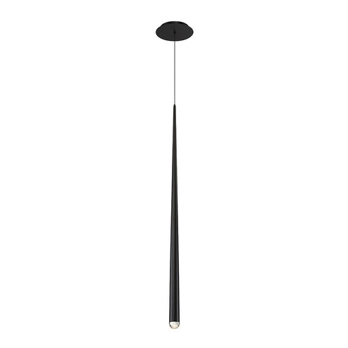 Cascade LED Mini Pendant in Black (281|PD41737BK)