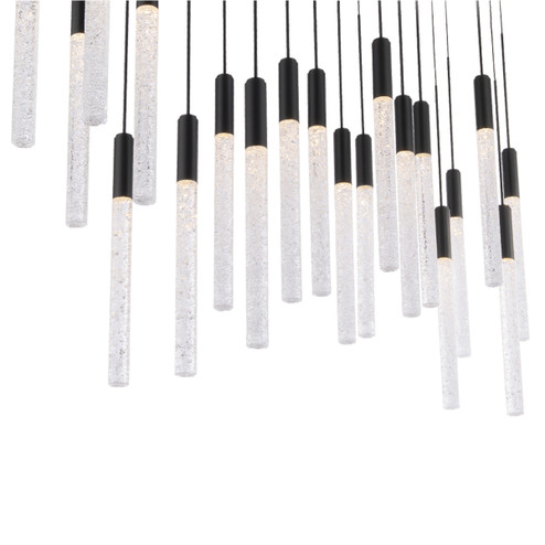 Magic LED Pendant in Black (281|PD35623LBK)