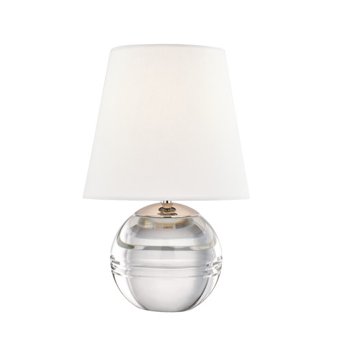 Nicole One Light Table Lamp in Polished Nickel (428|HL310201PN)